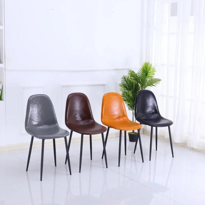 Ghế Cafe Tiếp Khách Eames Bọc Da Nhập Khẩu - CF27