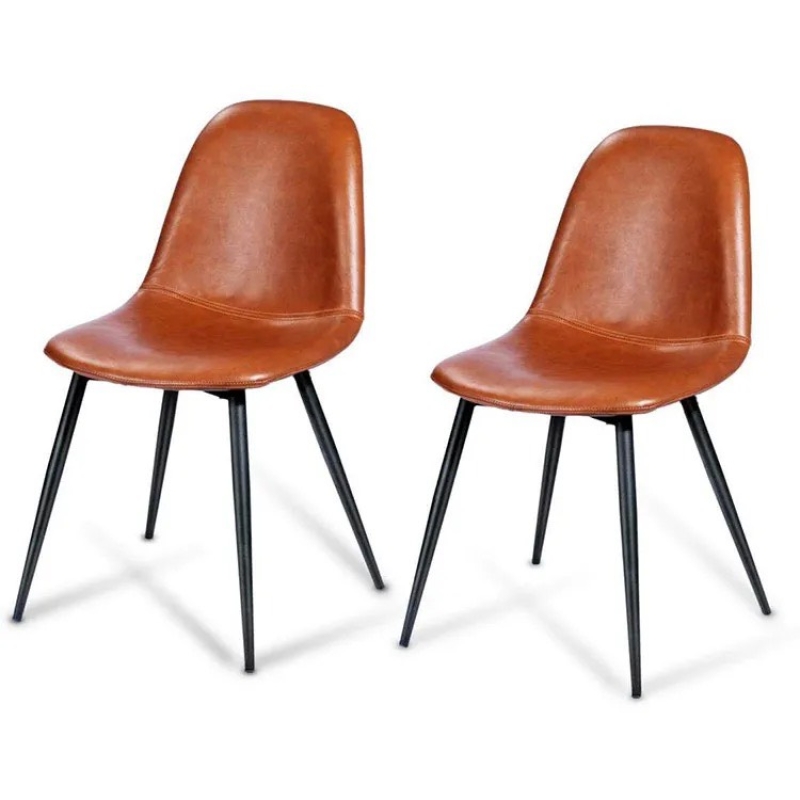 Ghế Cafe Tiếp Khách Eames Bọc Da Nhập Khẩu - CF27