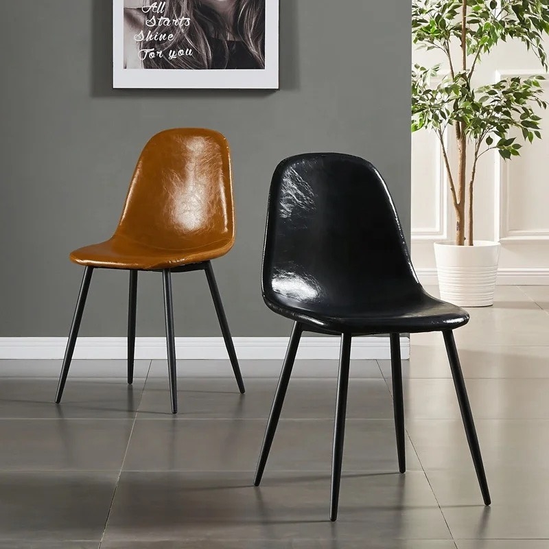 Ghế Cafe Tiếp Khách Eames Bọc Da Nhập Khẩu - CF27