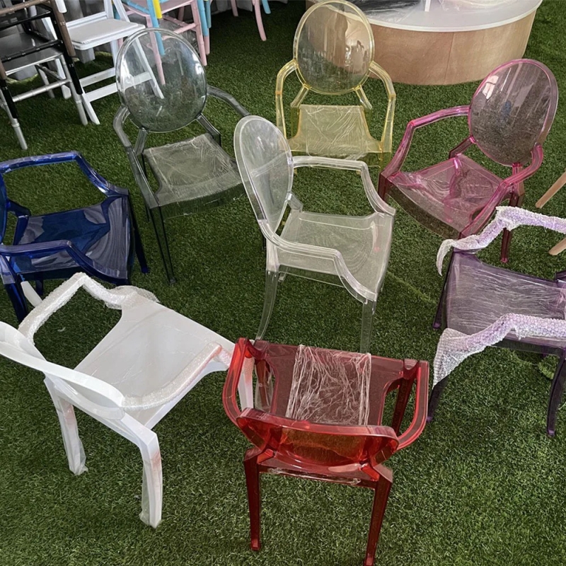 Ghế Cafe Tiếp Khách Trong Suốt Cao Cấp - CF36
