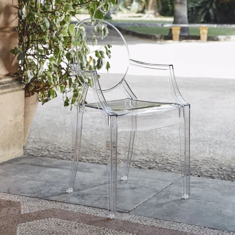 Ghế Cafe Tiếp Khách Trong Suốt Cao Cấp - CF36