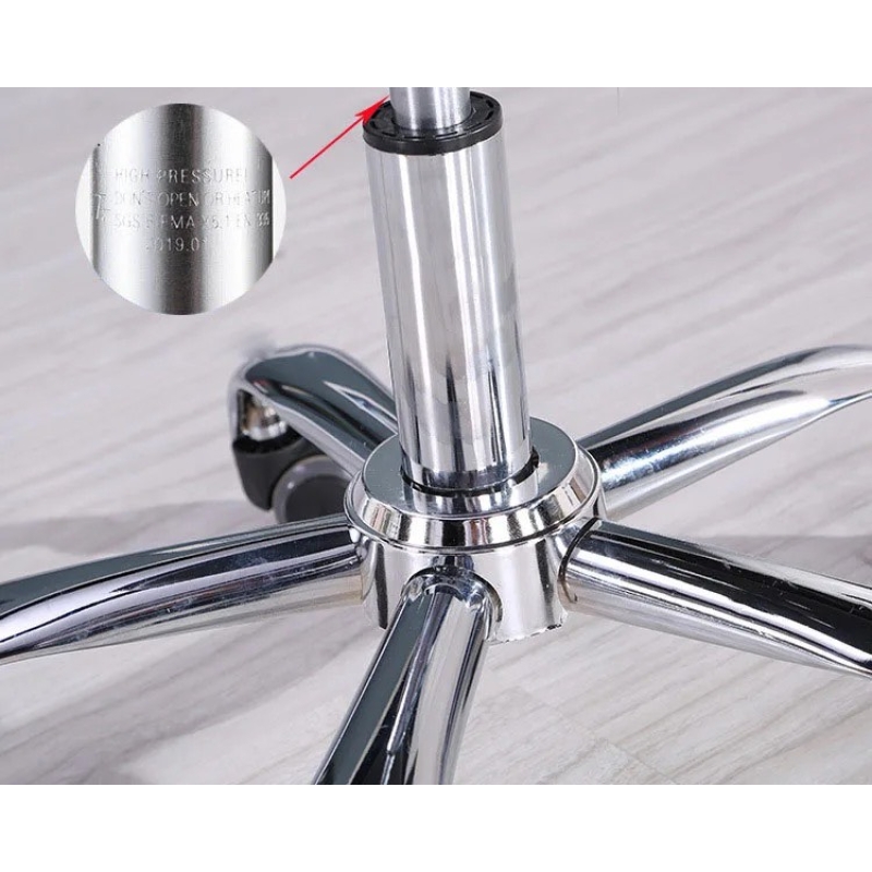 Ghế Cafe Tiếp Khách Emes Chân Xoay Trong Suốt - CF41
