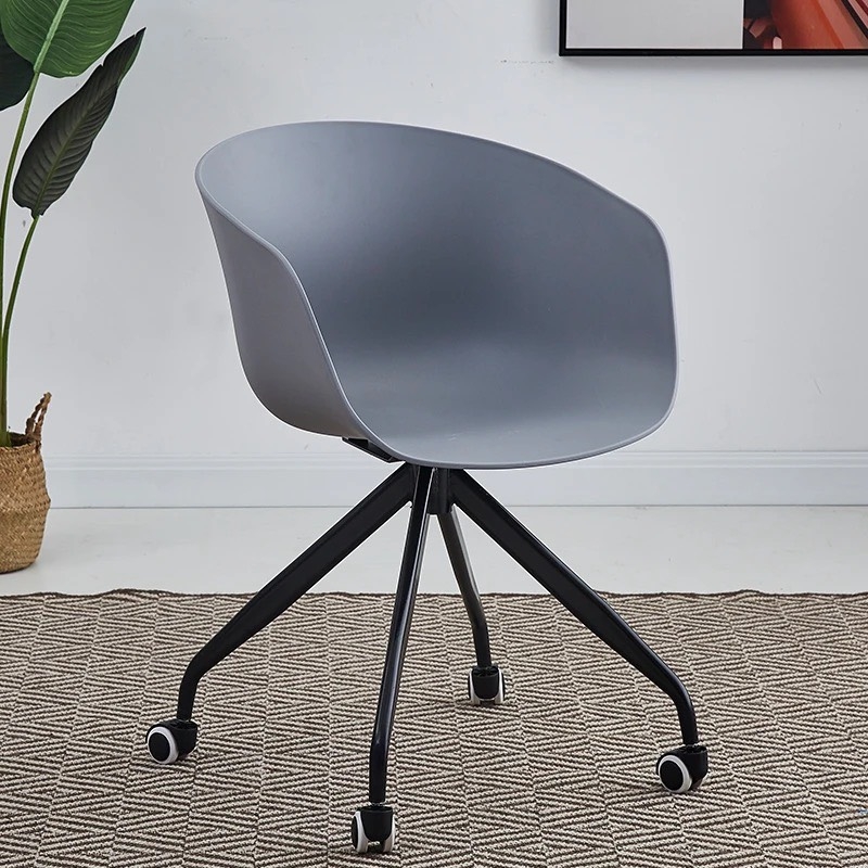 Ghế Cafe Tiếp Khách Eames Lưng Nhựa Chân Chụm - CF45