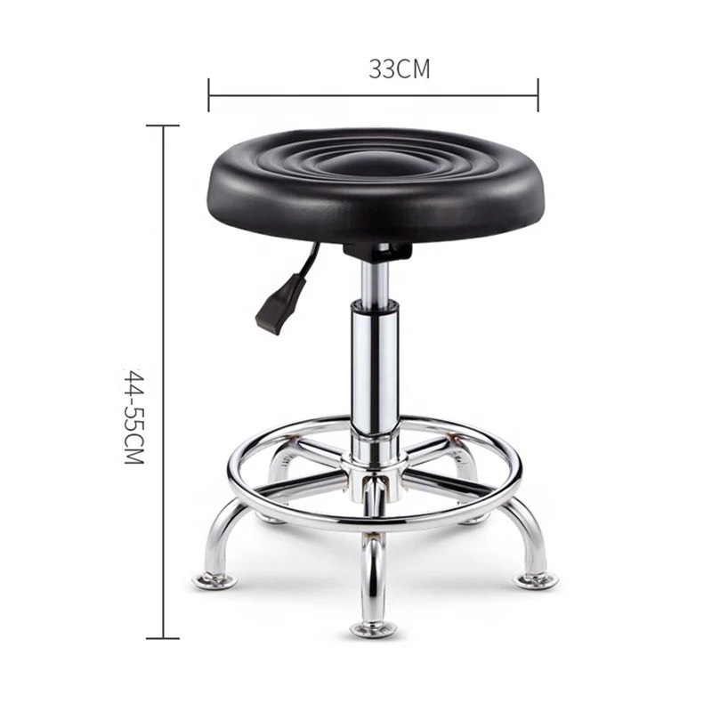 Ghế Cafe Tiếp Khách Đôn Da Chân Cố Định - CF51