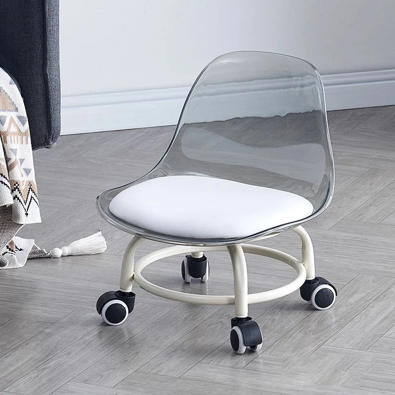 Ghế Cafe Đôn Ngồi Bệt Trong Suốt - CF55