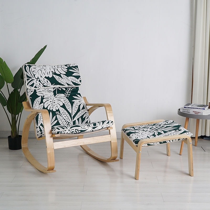 Ghế Thư Giản Đọc Sách Có Gác Chân Tiện Lợi  - GTG8