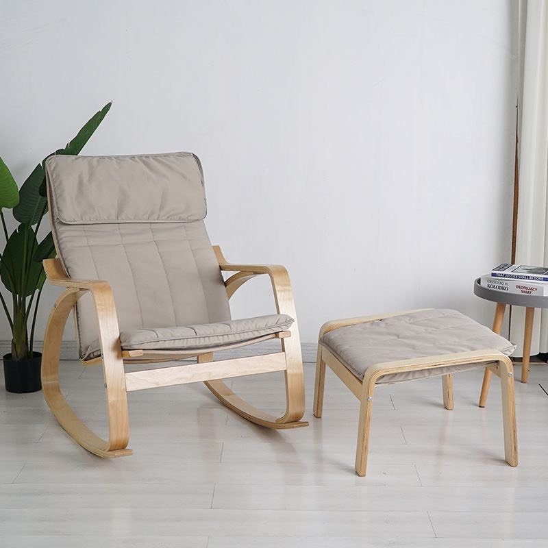 Ghế Thư Giản Đọc Sách Có Gác Chân Tiện Lợi  - GTG8