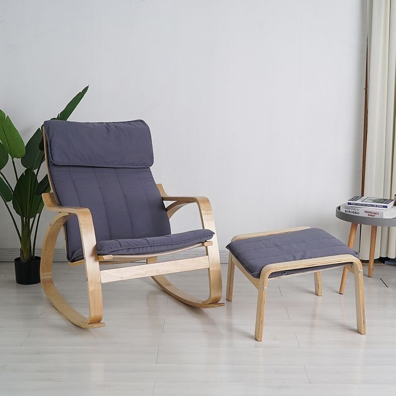 Ghế Thư Giản Đọc Sách Có Gác Chân Tiện Lợi  - GTG8