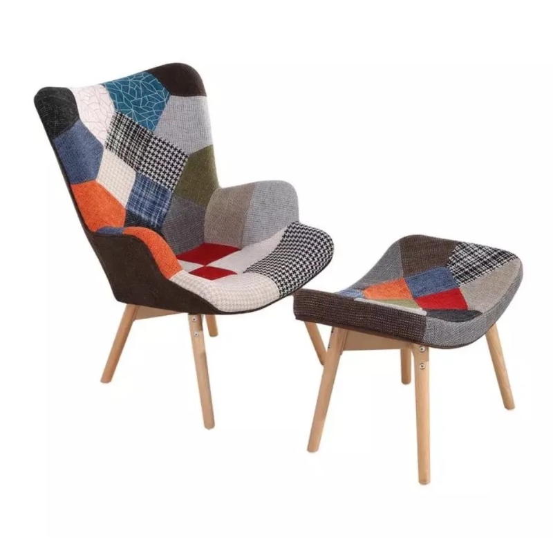 Ghế Thư Giản Eames Bành Thổ Cẩm - GTG02