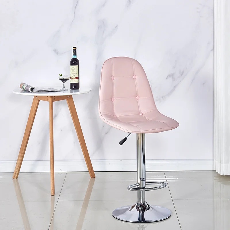 Ghế Bar Eames Bọc Nệm Da Cúc - QB10