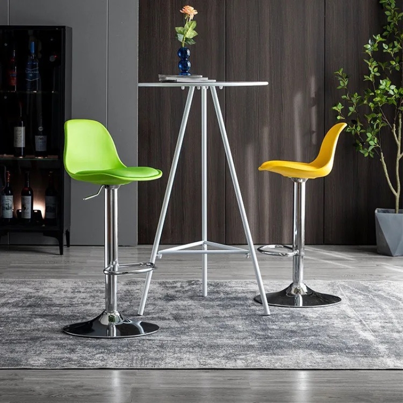 Ghế Bar Eames Có Nệm Chân Trụ Điều Chỉnh - QB11
