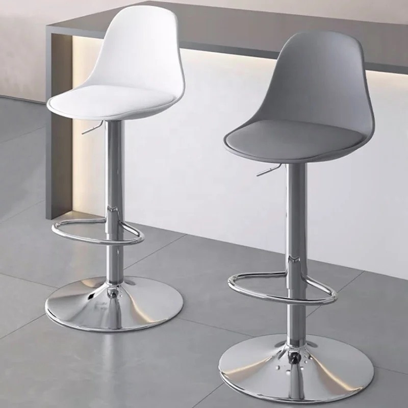 Ghế Bar Eames Có Nệm Chân Trụ Điều Chỉnh - QB11
