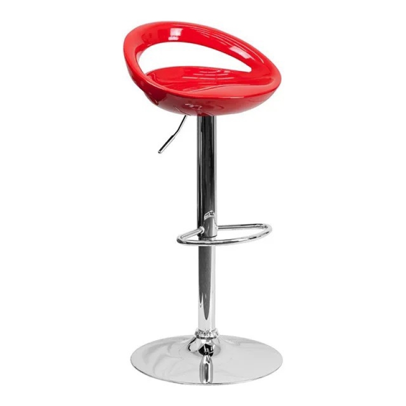 Ghế Bar Nhựa ABS Lưng Hở Nâng Hạ - QB18