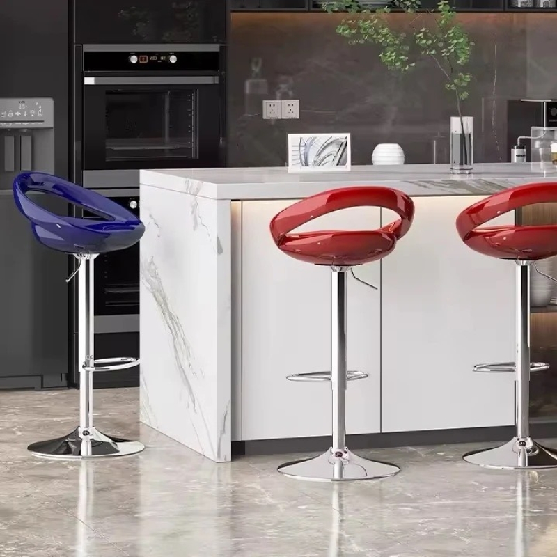 Ghế Bar Nhựa ABS Lưng Hở Nâng Hạ - QB18