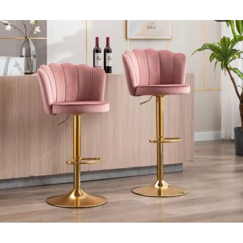 Ghế Bar Vương Miện Chân Xoay 360 Độ - QB23