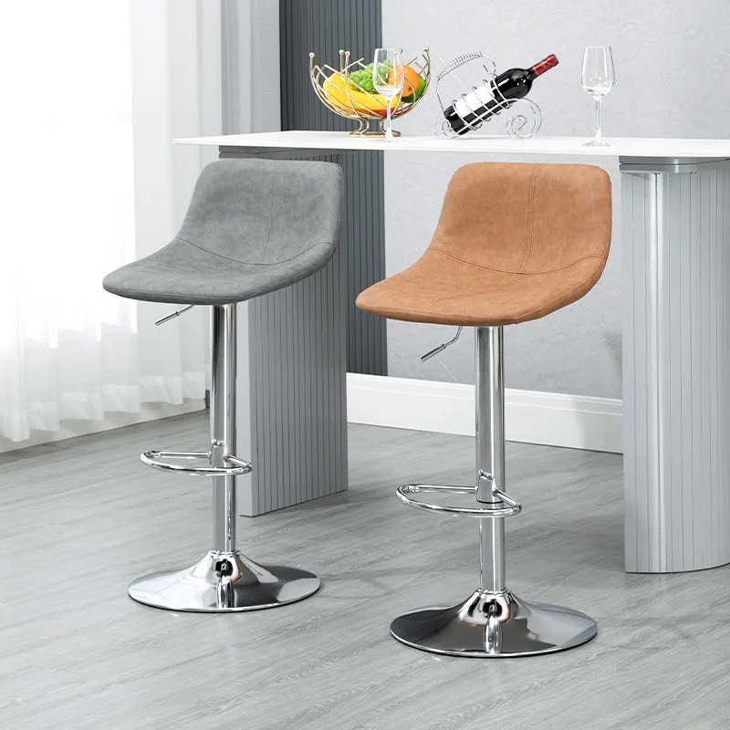 Ghế Bar Lưng Da Chân Nâng Hạ Đa Năng - QB26