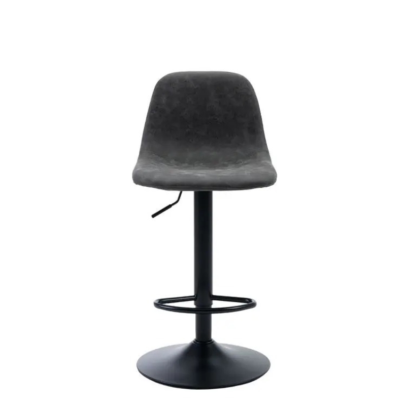 Ghế Bar Lưng Da Chân Sắt Tăng Giảm - QB30