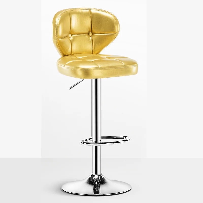 Ghế Bar Bọc Da Chân Trụ Điều Chỉnh - QB2