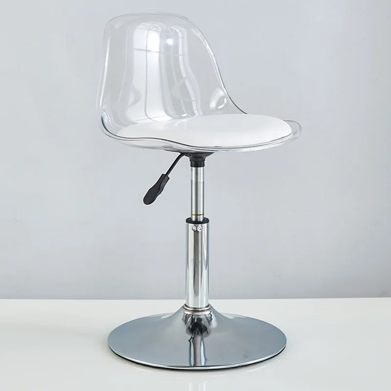 Ghế Cafe Eames Trong Suốt Mâm Nâng Hạ - CF59
