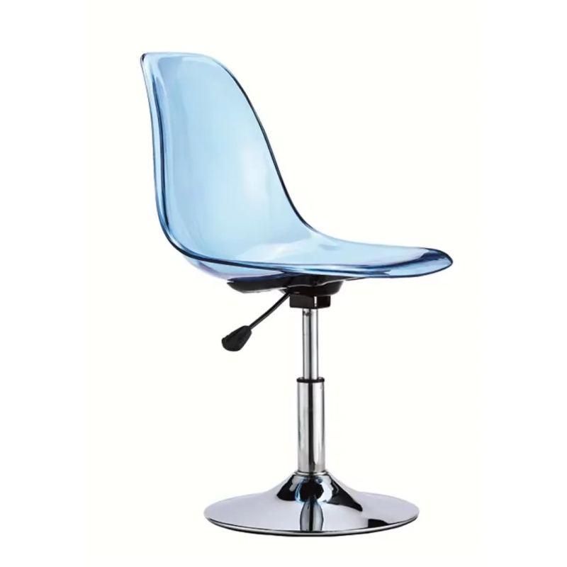 Ghế Cafe Eames Trong Suốt Mâm Nâng Hạ - CF59