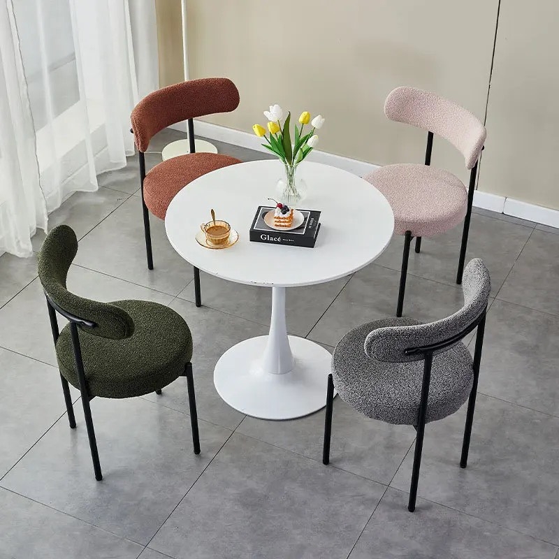 Bàn Cafe Tiếp Khách Mặt Tròn Tulip  - BCF10