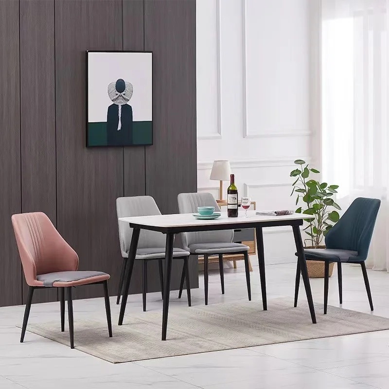 Ghế Ăn AMELIE Lưng Bọc Da Cao Cấp - GA35