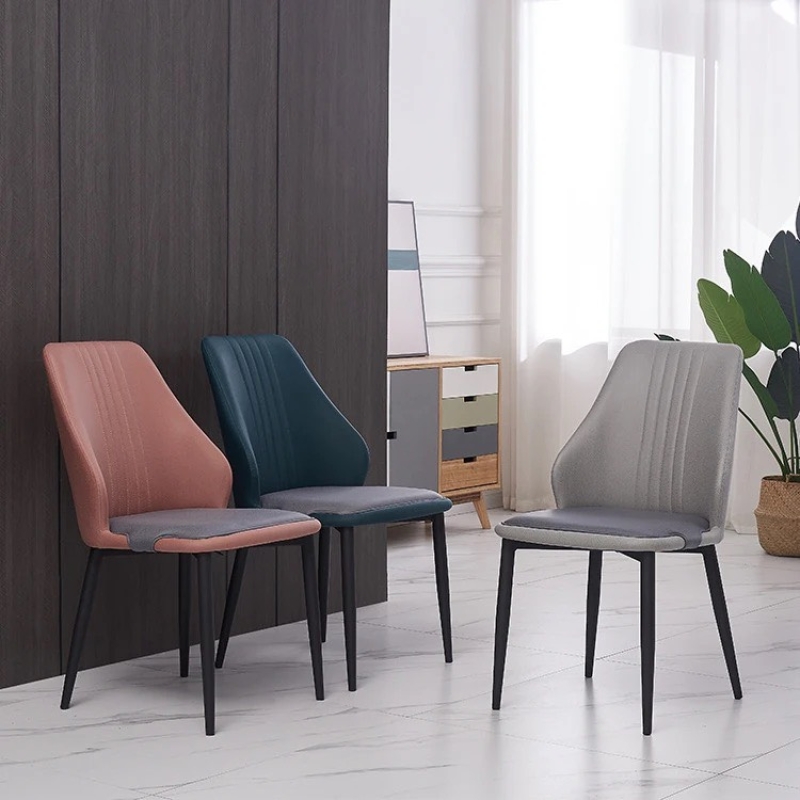 Ghế Ăn AMELIE Lưng Bọc Da Cao Cấp - GA35