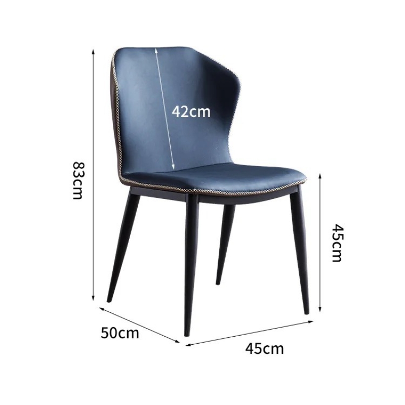 Ghế Ăn Bọc Da VAZ Tựa Lưng Cánh Bướm - GA36