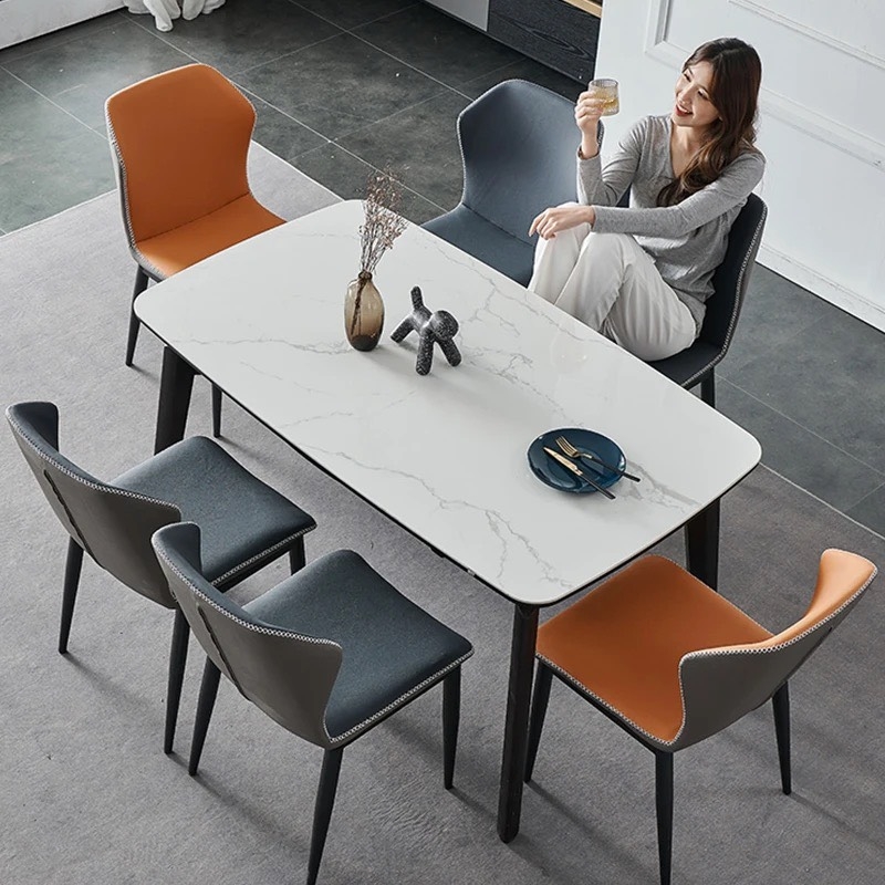 Ghế Ăn Bọc Da VAZ Tựa Lưng Cánh Bướm - GA36