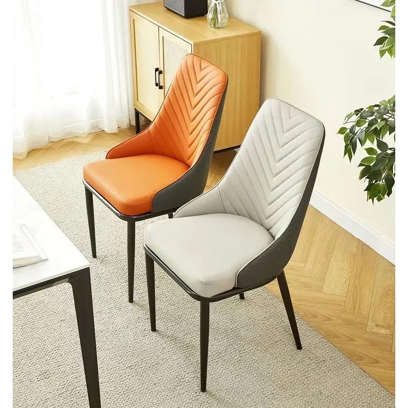 Ghế Ăn SUNNY Lưng Xương Cá Chân Sắt - GA39