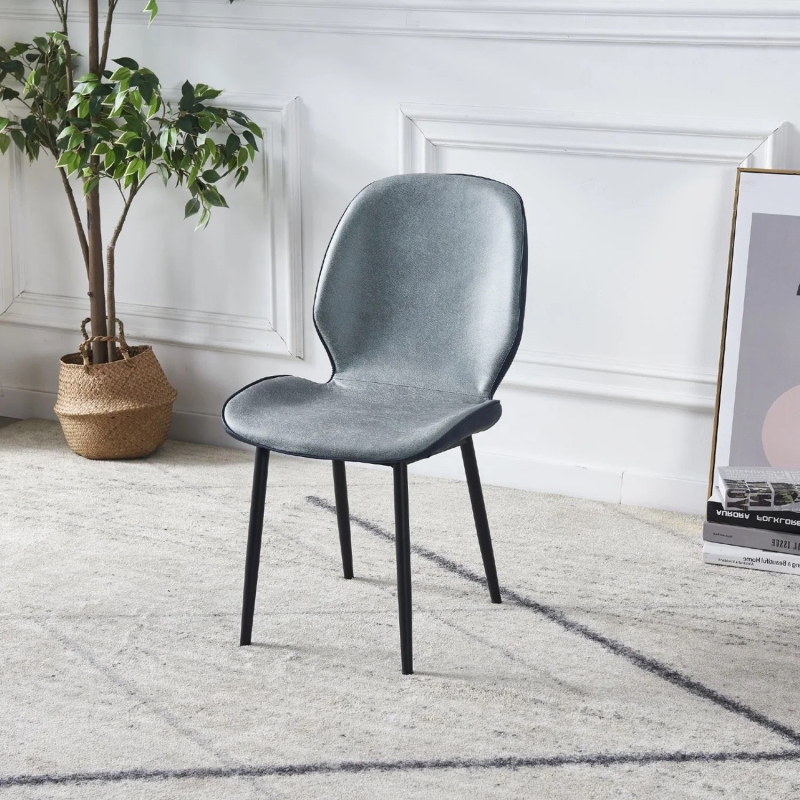 Ghế Ăn NORDIC Chân Sắt Đen - GA41