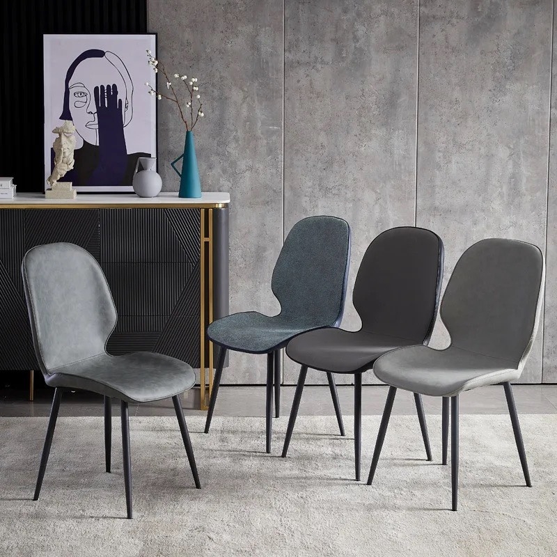 Ghế Ăn NORDIC Chân Sắt Đen - GA41