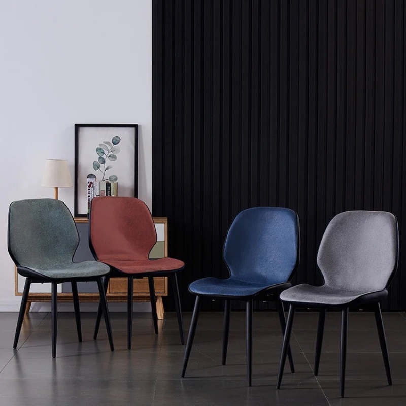 Ghế Ăn NORDIC Chân Sắt Đen - GA41
