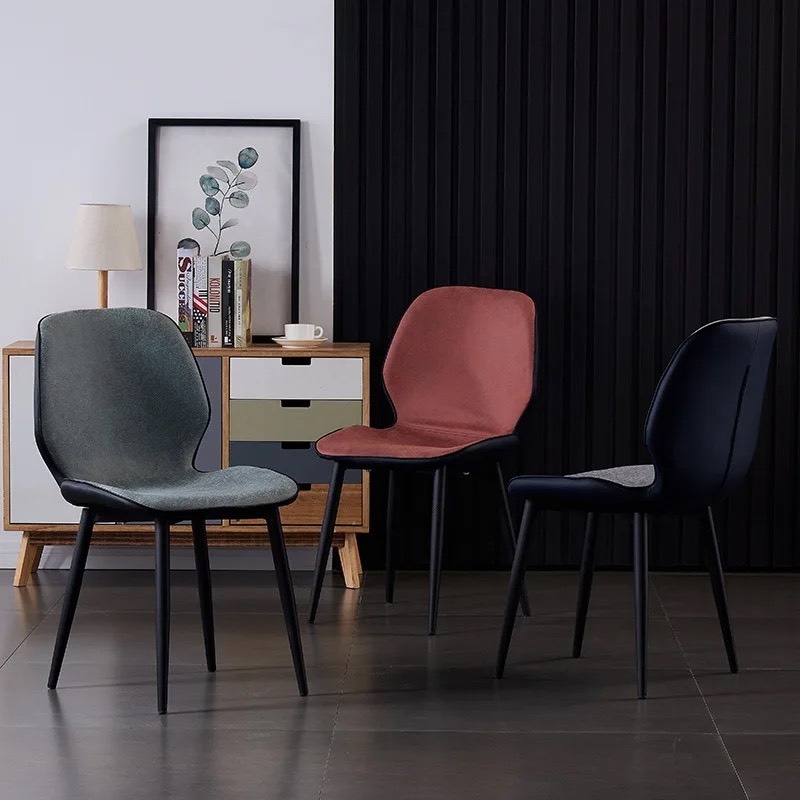 Ghế Ăn NORDIC Chân Sắt Đen - GA41