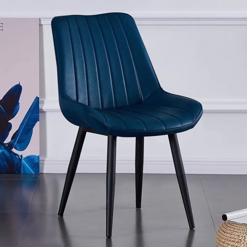 Ghế Ăn LOFT Nệm PVC Chân Sắt Vững Chắc - GA51