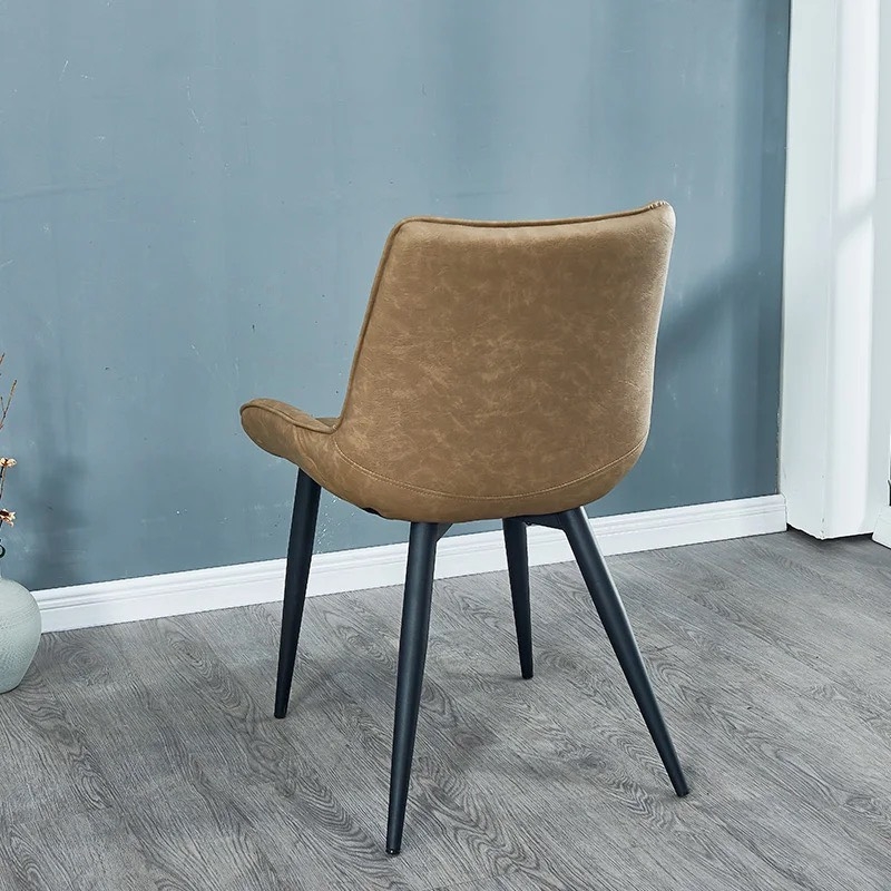 Ghế Ăn LOFT Nệm PVC Chân Sắt Vững Chắc - GA51