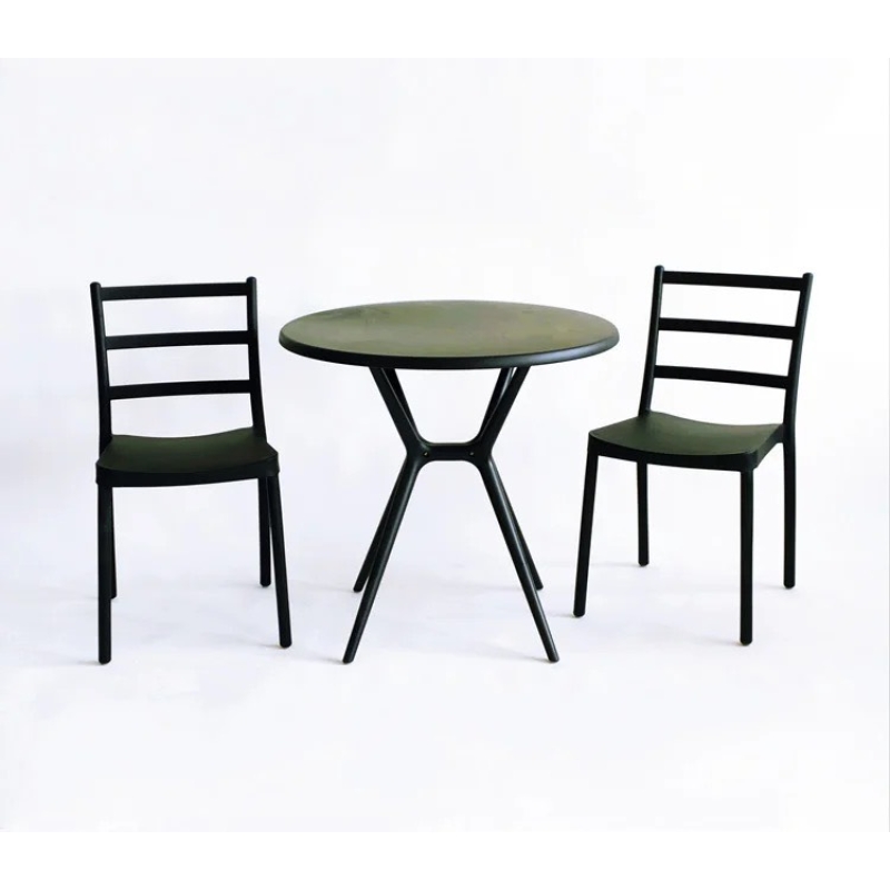 Bàn Cafe Tiếp Khách Chân Nhựa Đúc Chữ Y - BCF16
