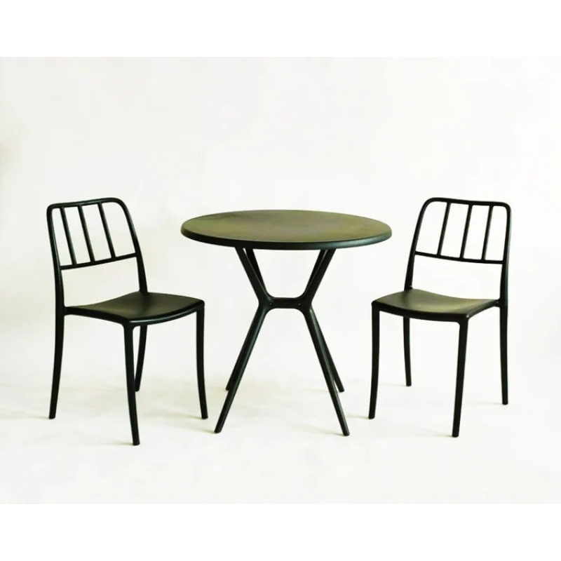 Bàn Cafe Tiếp Khách Chân Nhựa Đúc Chữ Y - BCF16