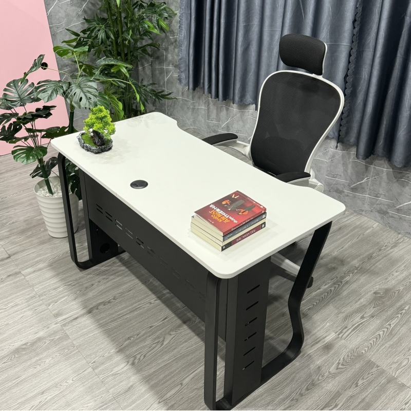 Bàn Làm Việc Chân Uốn Nhập Khẩu Hiện Đại - BLV118