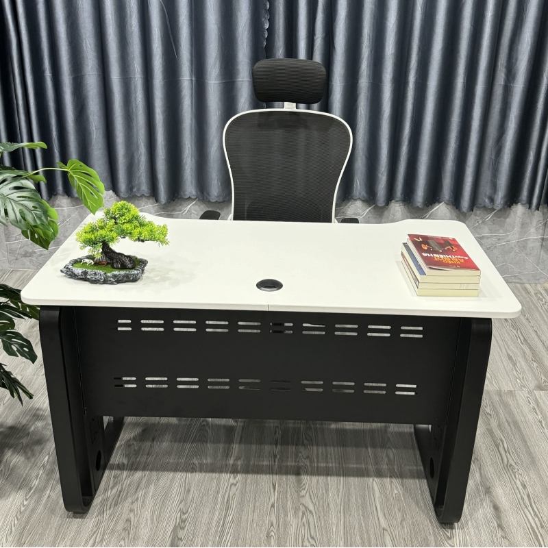 Bàn Làm Việc Chân Uốn Nhập Khẩu Hiện Đại - BLV118
