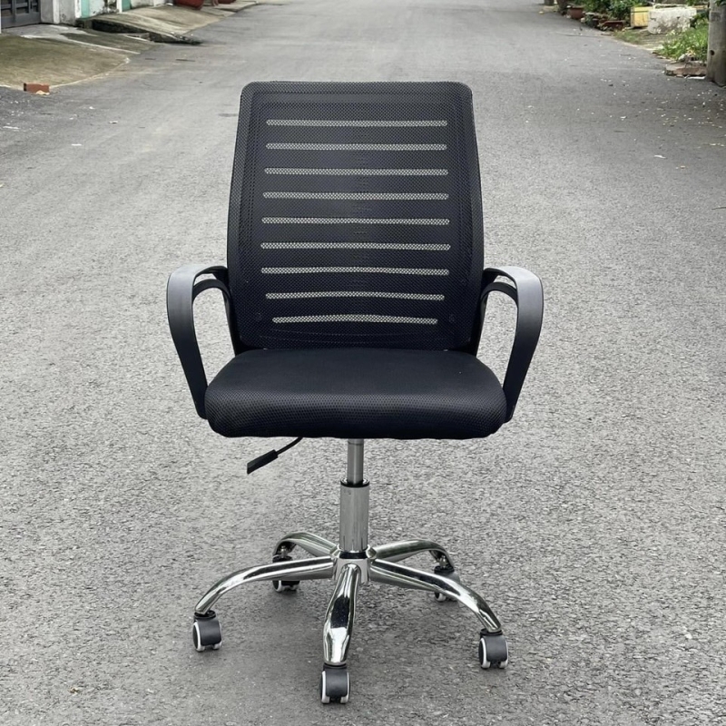 Ghế Xoay Văn Phòng Lưng Sọc Ngang - GX9