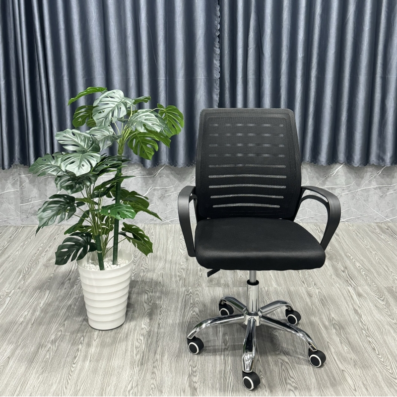 Ghế Xoay Văn Phòng Lưng Sọc Ngang - GX9