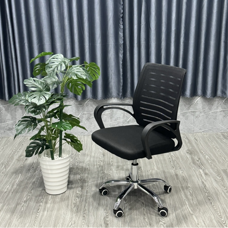 Ghế Xoay Văn Phòng Lưng Sọc Ngang - GX9