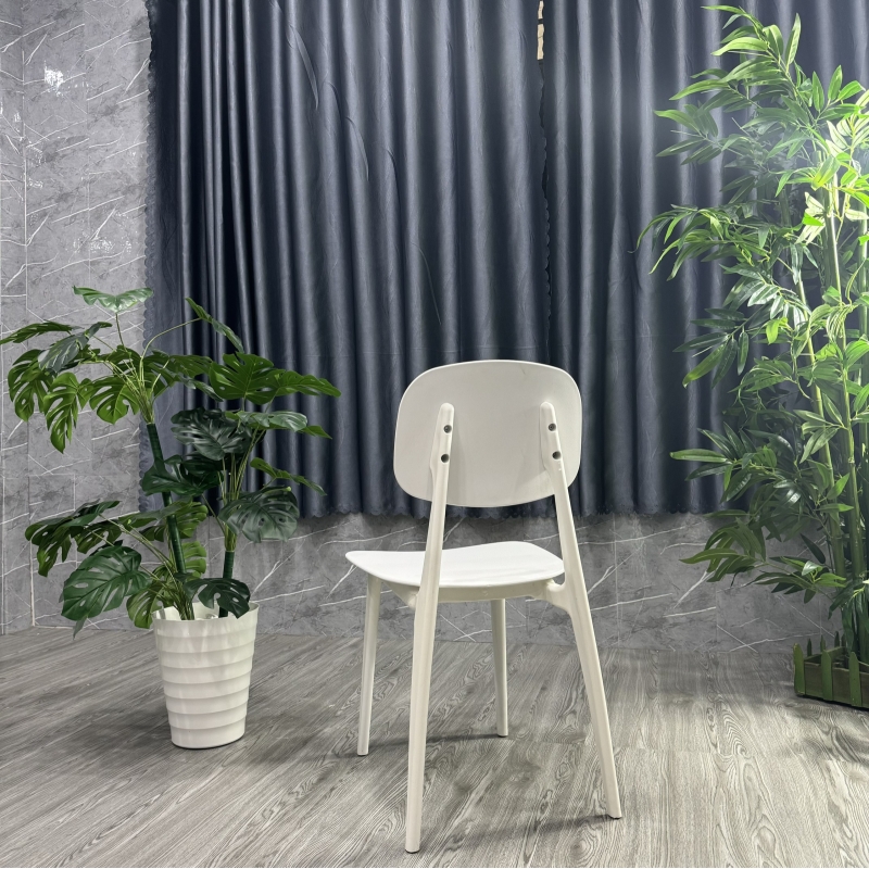 Ghế Cafe Tiếp Khách Nhựa Đúc Tai Thỏ - CF17