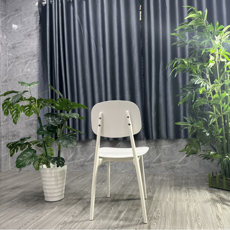 Ghế Cafe Tiếp Khách Nhựa Đúc Tai Thỏ - CF17