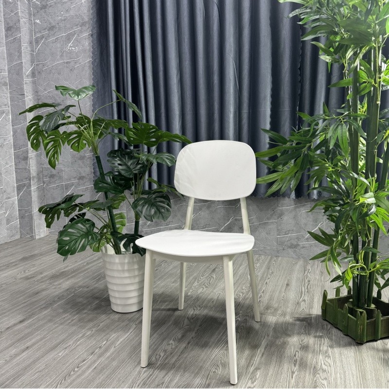 Ghế Cafe Tiếp Khách Nhựa Đúc Tai Thỏ - CF17