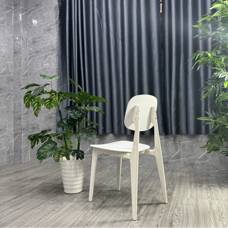 Ghế Cafe Tiếp Khách Nhựa Đúc Tai Thỏ - CF17