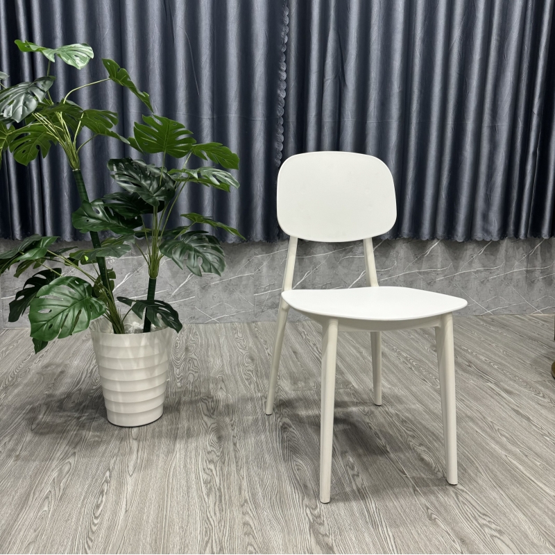 Ghế Cafe Tiếp Khách Nhựa Đúc Tai Thỏ - CF17