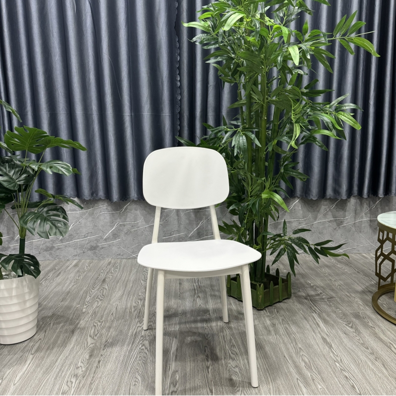 Ghế Cafe Tiếp Khách Nhựa Đúc Tai Thỏ - CF17