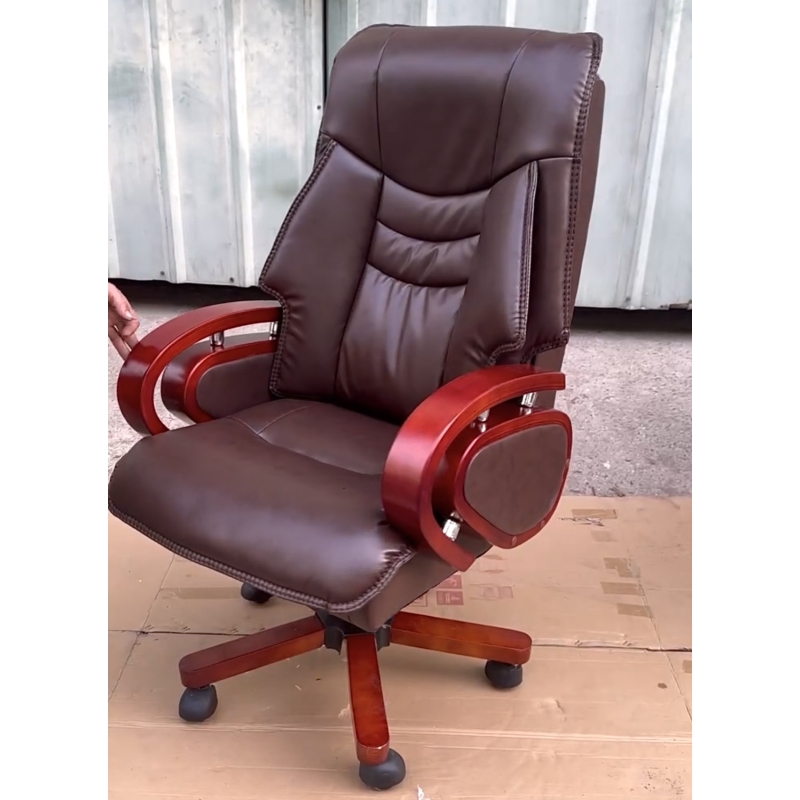 Ghế Giám Đốc Da Nâu Sang Trọng  - GGĐ27